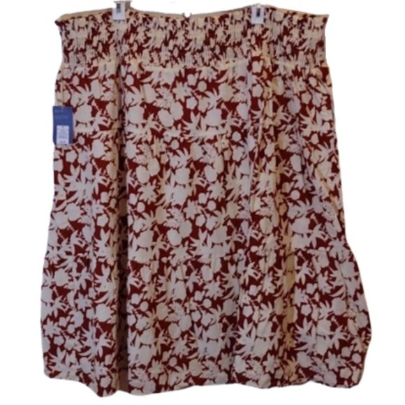 NWT Women's High-Rise Tiered MIDI a-Line Skirt - Universal Thread - 4X - Picture 2 of 7